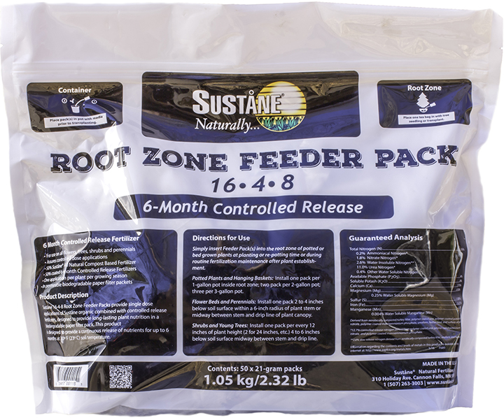 Suståne 16-4-8 Root Zone Feeder Pack